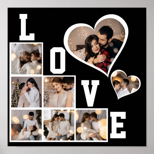 Entwerfen Sie Ihre eigene 8 FotoCollage Poster (Vorne)