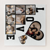 Entwerfen Sie Ihre eigene 8 FotoCollage Puzzle (Horizontal)