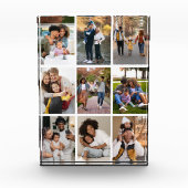 Entwerfen Sie Ihre eigene 9 FotoCollage Fotoblock (Vorderseite)