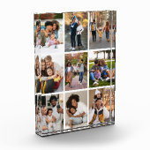 Entwerfen Sie Ihre eigene 9 FotoCollage Fotoblock (Links)