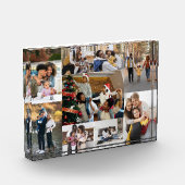 Entwerfen Sie Ihre eigene 9 FotoCollage Fotoblock (Links)