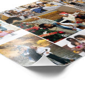 Entwerfen Sie Ihre eigene 9 FotoCollage Fotodruck (Ecke)