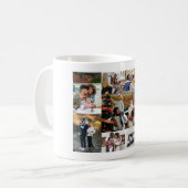 Entwerfen Sie Ihre eigene 9 FotoCollage Kaffeetasse (Vorderseite Links)