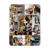 Entwerfen Sie Ihre eigene 9 FotoCollage Magnet (Vertikal)