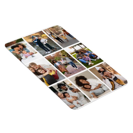 Entwerfen Sie Ihre eigene 9 FotoCollage Magnet (Rechte Seite)