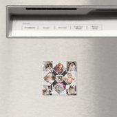 Entwerfen Sie Ihre eigene 9 FotoCollage Magnet (In Situ (Geschirrspüler))