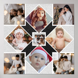 Entwerfen Sie Ihre eigene 9 FotoCollage Poster