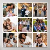 Entwerfen Sie Ihre eigene 9 FotoCollage Poster (Vorne)