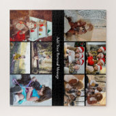 Entwerfen Sie Ihre eigene 9 FotoCollage Puzzle (Horizontal)