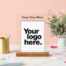 Entwerfen Sie Ihre eigene Acrylschild