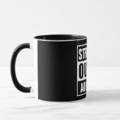Entwerfen Sie Ihre eigene Aussichtsreise Funny Tasse (Links)