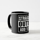 Entwerfen Sie Ihre eigene Aussichtsreise Funny Tasse (Vorderseite Links)