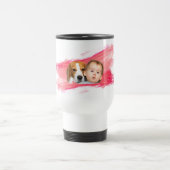 Entwerfen Sie Ihre eigene Baby-Foto-Tasse Reisebecher (Mittel)