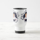 Entwerfen Sie Ihre eigene Baby-Foto-Tasse Reisebecher (Mittel)