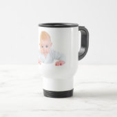 Entwerfen Sie Ihre eigene Baby-Foto-Tasse Reisebecher (VorderseiteRechts)
