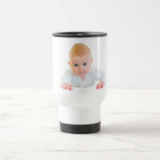 Entwerfen Sie Ihre eigene Baby-Foto-Tasse Reisebecher