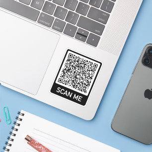 Entwerfen Sie Ihre eigene benutzerdefinierte QR-Co Aufkleber