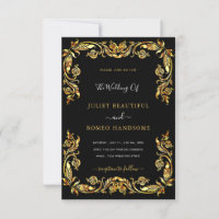 Entwerfen Sie Ihre eigene Black Gold-Hochzeit