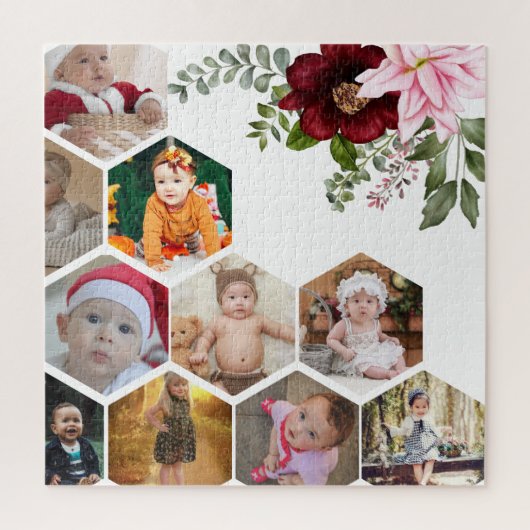 Entwerfen Sie Ihre eigene Blumenkollektion 10 Puzzle (Vertikal)