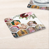 Entwerfen Sie Ihre eigene Blumenkollektion 10 Rechteckiger Pappuntersetzer (angewinkelt)