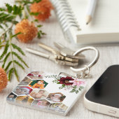 Entwerfen Sie Ihre eigene Blumenkollektion 10 Schlüsselanhänger (Vorderseite rechts)