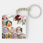 Entwerfen Sie Ihre eigene Blumenkollektion 10 Schlüsselanhänger (Rückseite)