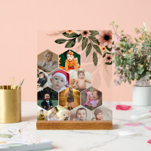 Entwerfen Sie Ihre eigene Blumenkollektion 12 Acrylschild