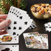 Entwerfen Sie Ihre eigene Blumenkollektion 12 Spielkarten (In Situ)