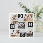 Entwerfen Sie Ihre eigene Blumenkollektion 5 Dankeskarte (Stehend Vorderseite)