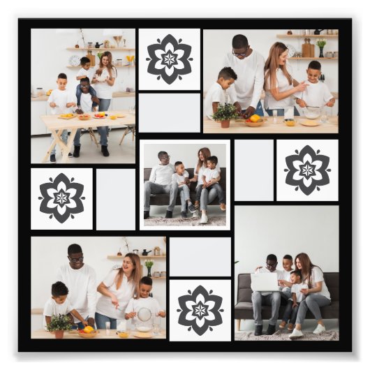 Entwerfen Sie Ihre eigene Blumenkollektion 5 Fotodruck (Vorne)