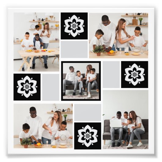 Entwerfen Sie Ihre eigene Blumenkollektion 5 Fotodruck (Vorne)