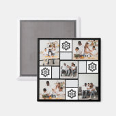 Entwerfen Sie Ihre eigene Blumenkollektion 5 Magnet (Vorderseite/Rückseite)