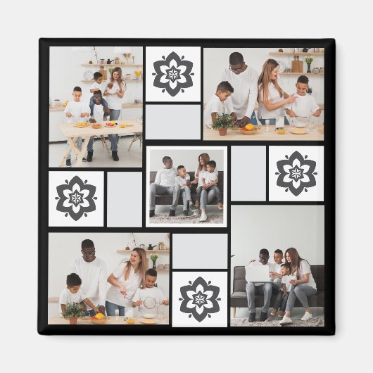 Entwerfen Sie Ihre eigene Blumenkollektion 5 Magnet (Vorne)