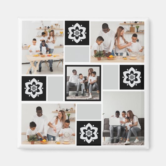 Entwerfen Sie Ihre eigene Blumenkollektion 5 Magnet (Vorne)