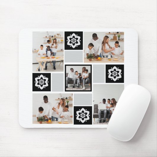 Entwerfen Sie Ihre eigene Blumenkollektion 5 Mousepad (Mit Mouse)