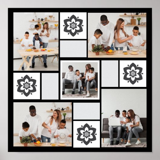 Entwerfen Sie Ihre eigene Blumenkollektion 5 Poster (Vorne)