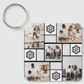 Entwerfen Sie Ihre eigene Blumenkollektion 5 Schlüsselanhänger (Vorderseite)