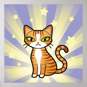 Entwerfen Sie Ihre eigene Cartoon-Chat Poster