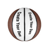 Entwerfen Sie Ihre eigene :-) - Custom Mini Basket Basketball (Vertikal)