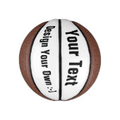 Entwerfen Sie Ihre eigene :-) - Custom Mini Basket Basketball (Vertikal)