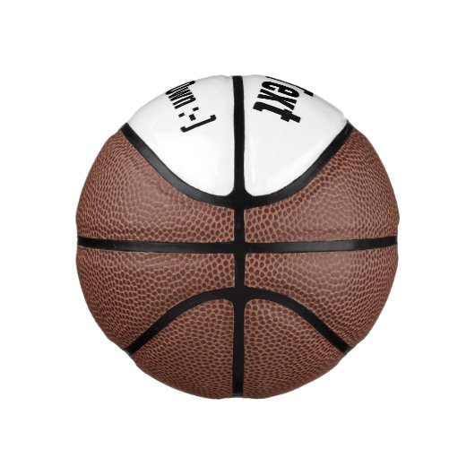 Entwerfen Sie Ihre eigene :-) - Custom Mini Basket Mini Basketball (Rechts)