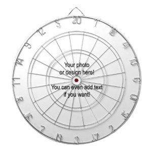 Entwerfen Sie Ihre eigene Dartboard Dartscheibe