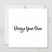 Entwerfen Sie Ihre eigene dünne Magnetkarte, 5,25" Magneteinladung (Vorderseite)