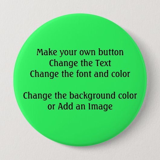 Entwerfen Sie Ihre eigene einzigartige Schaltfläch Button (Vorderseite)