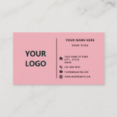 Entwerfen Sie Ihre eigene farbliche Visitenkarte (Vorderseite)