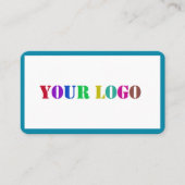 Entwerfen Sie Ihre eigene Firmenlogo-Visitenkarte Visitenkarte (Vorderseite)