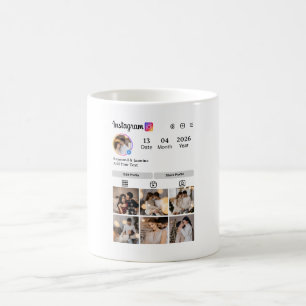 Entwerfen Sie Ihre eigene Foto-Collage mit 7 Fotos Kaffeetasse