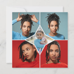 Entwerfen Sie Ihre eigene Fotocollage mit 5 Fotos