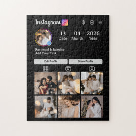 Entwerfen Sie Ihre eigene Fotocollage mit 7 Fotos Puzzle