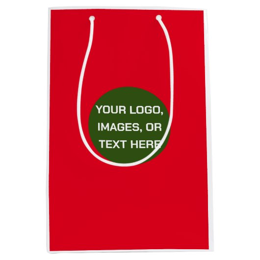 Entwerfen Sie Ihre eigene Geschenktasche, erstelle Mittlere Geschenktüte (Vorderseite)